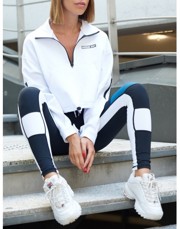 SWEAT RETRO ZIP
